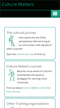 Mobile Screenshot of culturematters.org.nz