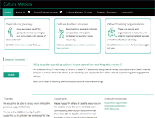 Tablet Screenshot of culturematters.org.nz